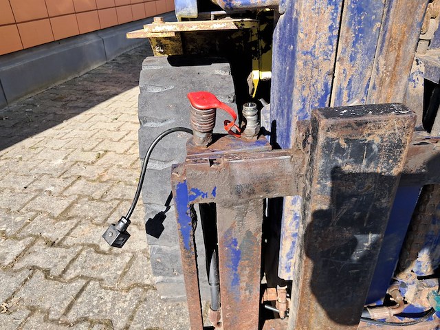 Heftruck, komatsu, fd30t12, geel / bauw, 1997 - afbeelding 6 van  25