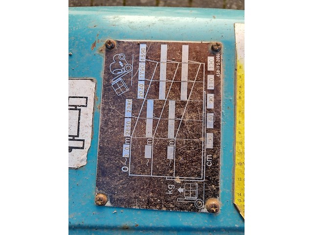 Heftruck, komatsu, fd30t12, geel / bauw, 1997 - afbeelding 17 van  25