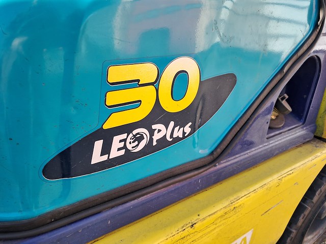 Heftruck, komatsu, fg30ht-12, geel / blauw, 2001 - afbeelding 5 van  24