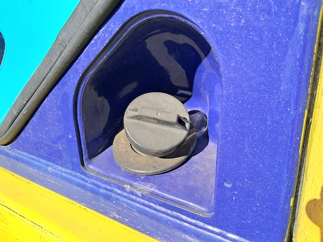 Heftruck, komatsu, fg30ht-12, geel / blauw, 2001 - afbeelding 6 van  24