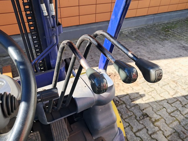Heftruck, komatsu, fg30ht-12, geel / blauw, 2001 - afbeelding 9 van  24