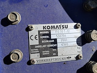 Heftruck, komatsu, fg30ht-12, geel / blauw, 2001 - afbeelding 16 van  24