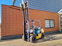 Heftruck, komatsu, fg30ht-12, geel / blauw, 2001 - afbeelding 12 van  24