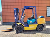 Heftruck, komatsu, fg30ht-12, geel / blauw, 2001 - afbeelding 20 van  24