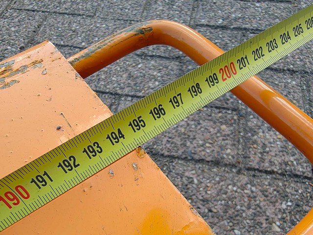 Heftruck lepel verlengingset 195cm - afbeelding 7 van  7