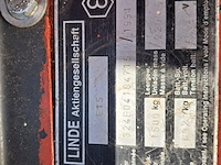 Heftruck, linde, e15, rood - afbeelding 4 van  19