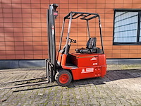 Heftruck, linde, e15, rood