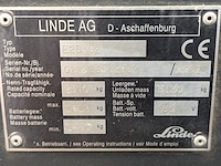 Heftruck linde, e25-02, bouwjaar 2001 - afbeelding 14 van  25