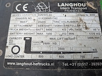 Heftruck linde, e25 / 600 - 03, bouwjaar 2008 - afbeelding 10 van  25