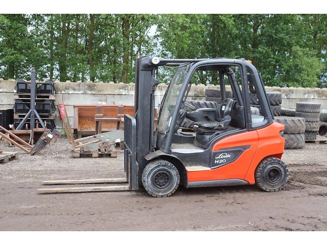 Heftruck linde h20 diesel 2000kg - afbeelding 1 van  1