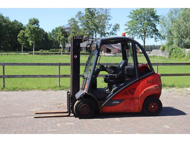 Heftruck linde h20t-02/600 lpg 2000kg 2014 - afbeelding 1 van  1