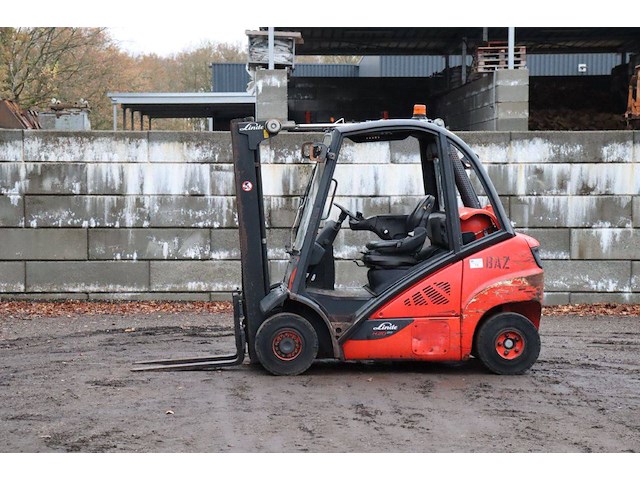 Heftruck linde h20t-02/600 lpg 2000kg 7.0m 2014 - afbeelding 1 van  1