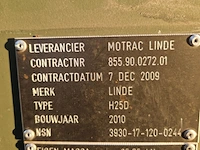 Heftruck, linde, h25d-01, 2010 - afbeelding 3 van  32