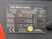 Heftruck linde, h35d, bouwjaar 2004 - afbeelding 6 van  23