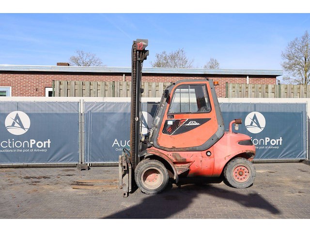 Heftruck linde h45d-04 diesel 4500kg 2000 - afbeelding 1 van  1