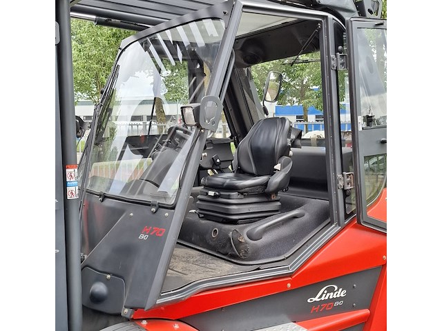 Heftruck, linde , h70t-03, rood, 2016 - afbeelding 2 van  40