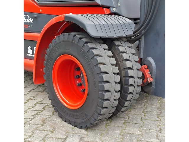 Heftruck, linde , h70t-03, rood, 2016 - afbeelding 30 van  40