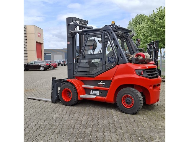 Heftruck, linde , h70t-03, rood, 2016 - afbeelding 23 van  40