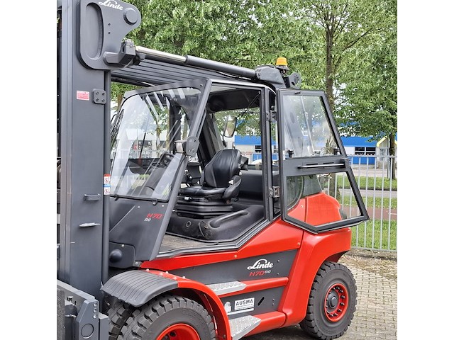 Heftruck, linde , h70t-03, rood, 2016 - afbeelding 40 van  40