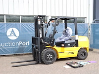 Heftruck ltmg fd40 diesel 4000kg 3.0m 2025 nieuw - afbeelding 1 van  1