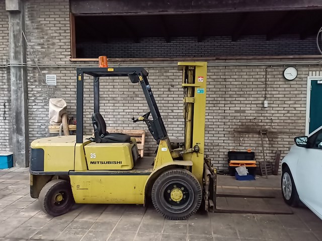 Heftruck, mitsubishi, fd35a, 1989 - afbeelding 5 van  12