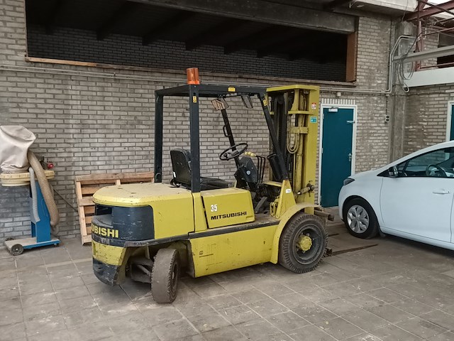 Heftruck, mitsubishi, fd35a, 1989 - afbeelding 6 van  12