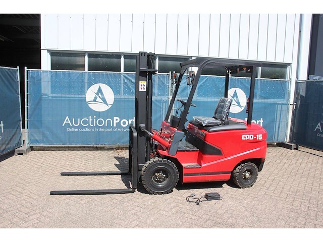 Heftruck sdlool cpd-15 1500kg elektrisch 2026 nieuw - afbeelding 1 van  1