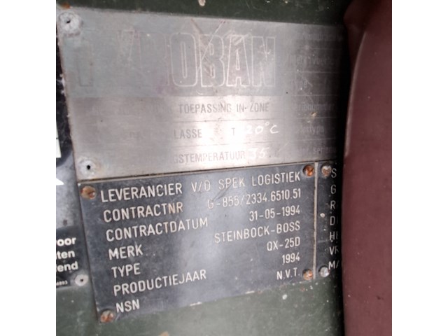 Heftruck, steinbock-boss, qx-25d-5e1, 1994 - afbeelding 18 van  28