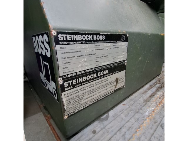 Heftruck, steinbock-boss, qx-25d-5e1, 1994 - afbeelding 19 van  28