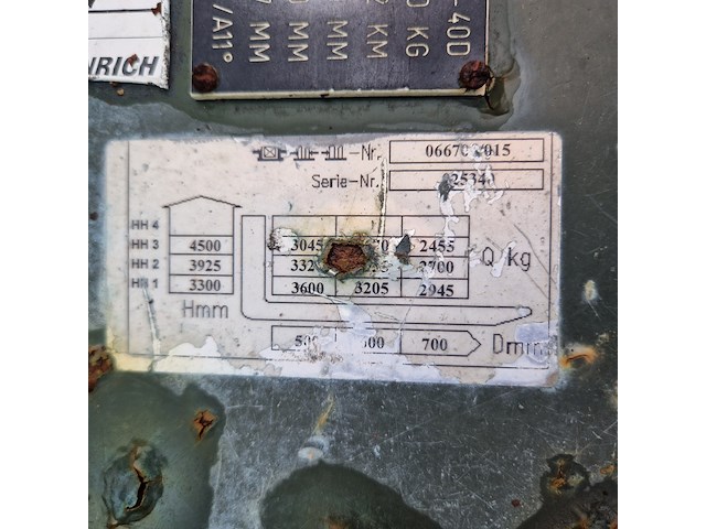 Heftruck, steinbock-boss, sh40-d, 1995 - afbeelding 11 van  71