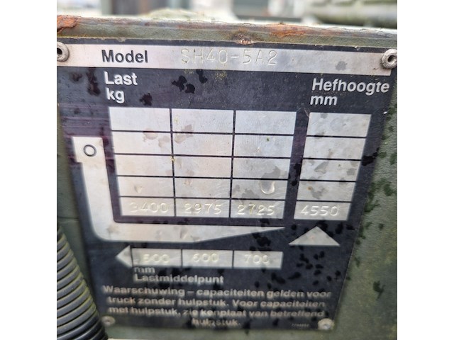 Heftruck, steinbock-boss, sh40-d, 1995 - afbeelding 54 van  71