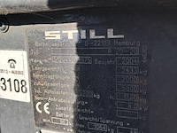 Heftruck, still, r20-20, oranje, 2004 - afbeelding 3 van  24