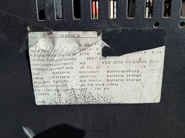 Heftruck, still, r20-20, oranje, 2004 - afbeelding 17 van  24