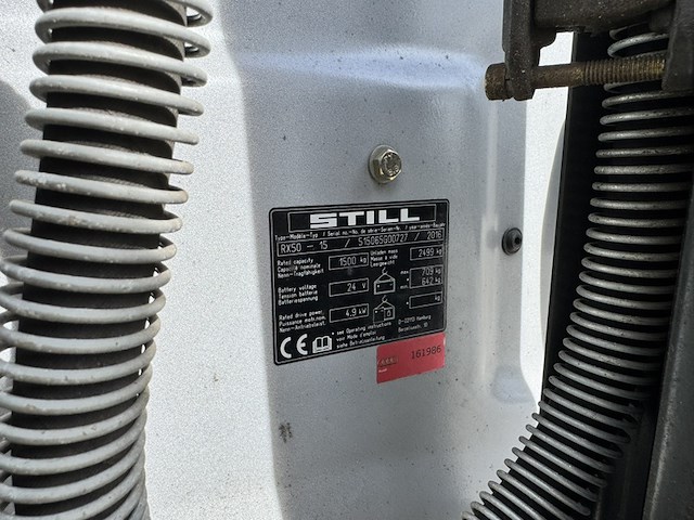 Heftruck, still, rx 50-15, grijs/oranje, 2016, elektrisch - afbeelding 13 van  18