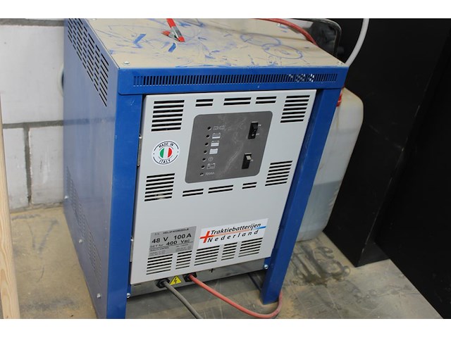 Heftruck still rx20-2u met driedelige mast, 48v 100 a acculader en set verlenglepels. hefhoogte 685 cm. sid... - afbeelding 8 van  9