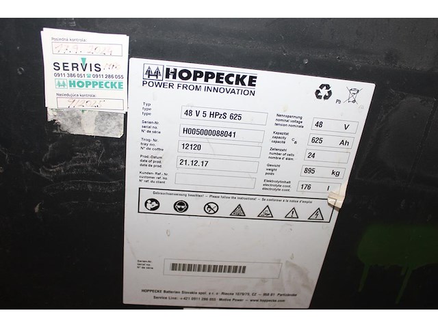 Heftruck still rx20-2u met driedelige mast, 48v 100 a acculader en set verlenglepels. hefhoogte 685 cm. sid... - afbeelding 9 van  9