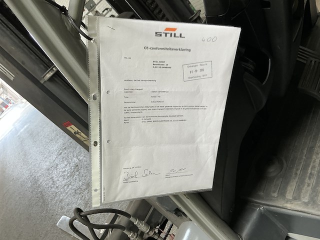 Heftruck, still, rx60-40, grijs/oranje, 2012, elektrisch - afbeelding 6 van  15