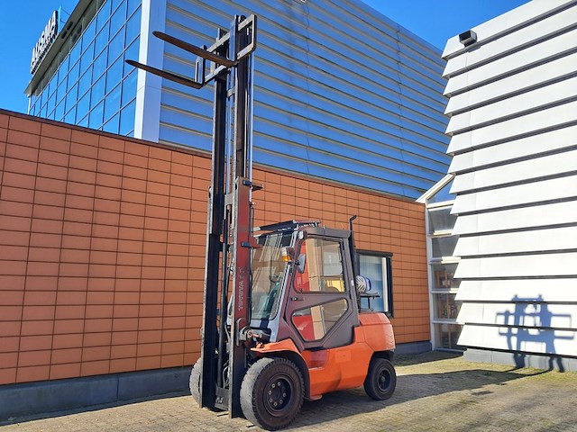 Heftruck, toyota, 02-7fg40, rood, 2008 - afbeelding 1 van  17