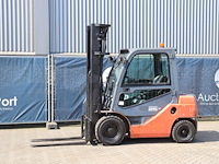 Heftruck toyota 02-8fdf25 diesel 2500kg 6.0m 2010 - afbeelding 1 van  1