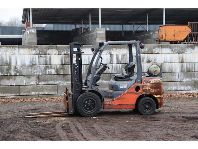 Heftruck toyota 02-8fgjf35 lpg 3500kg 3.0m 2016 - afbeelding 1 van  1