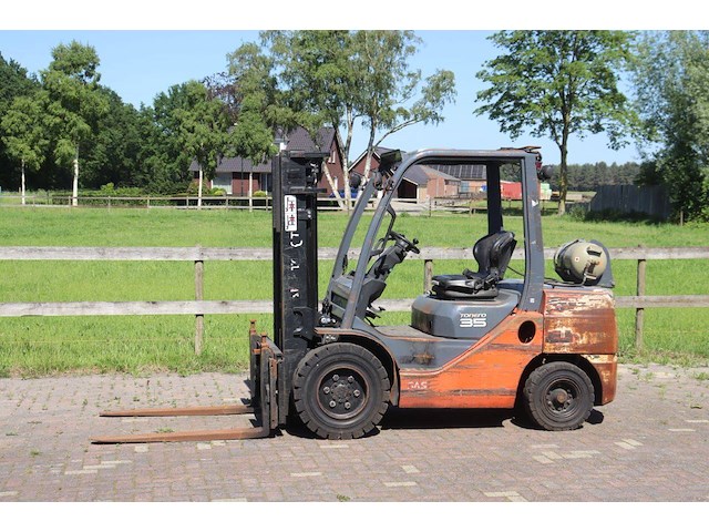 Heftruck toyota 02-8fgjf35 lpg 3500kg 3.0m 2016 - afbeelding 1 van  1