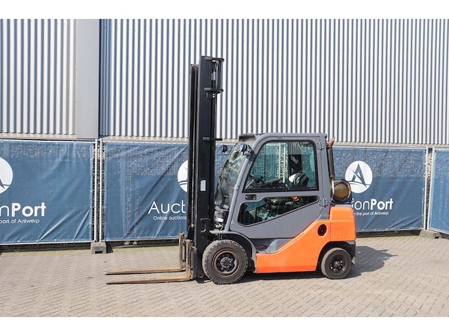 Heftruck toyota 028fgf25 lpg 2500kg 5.0m 2012 - afbeelding 1 van  1