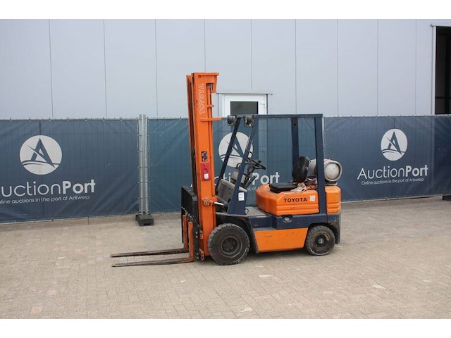 Heftruck toyota 42-5fgf-18 lpg 1800kg 6m 1992 - afbeelding 1 van  1