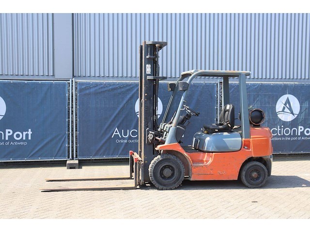 Heftruck toyota 42-7fgf25 lpg 2500kg 6.0m 2007 - afbeelding 1 van  1