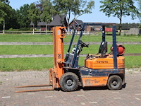 Heftruck toyota 5fg18 lpg 1750kg 3.5m 1987
