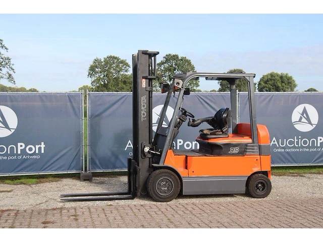 Heftruck toyota 7fbmf35 elektrisch 3500kg 4.5m 2010 - afbeelding 1 van  1