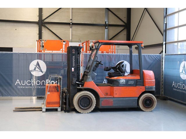 Heftruck toyota 7fbmf50 elektrisch 5000kg 4.0m 2006 - afbeelding 1 van  1