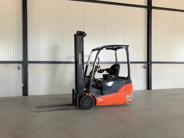 Heftruck toyota 8fbe16t elektrisch 1600kg 2017 - afbeelding 1 van  1