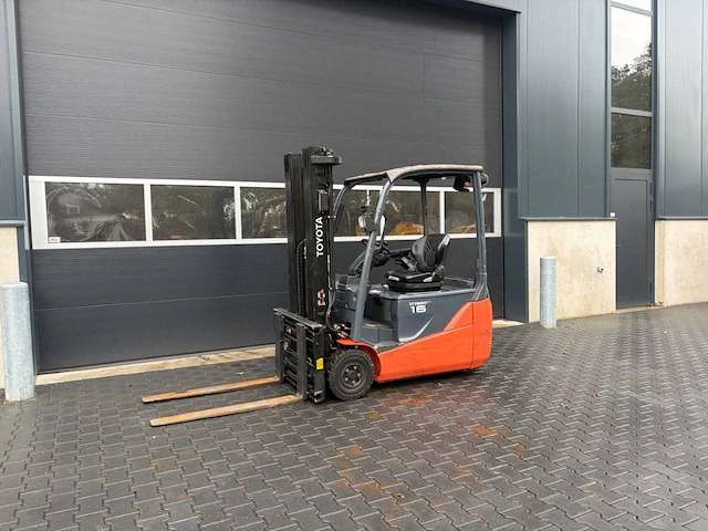 Heftruck toyota 8fbe16t elektrisch 1600kg 4.7m 2018 - afbeelding 1 van  1