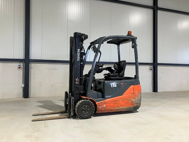Heftruck toyota 8fbe18t elektrisch 1800kg 4.5m 2018 - afbeelding 1 van  1